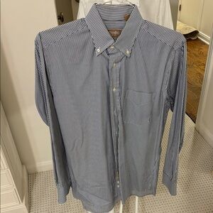 Gitman Brothers Blue Casual Button Down Shirt